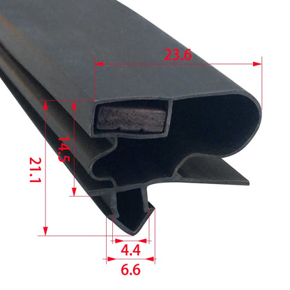 Refrigerator Door Seal — 2.5m Magnetic