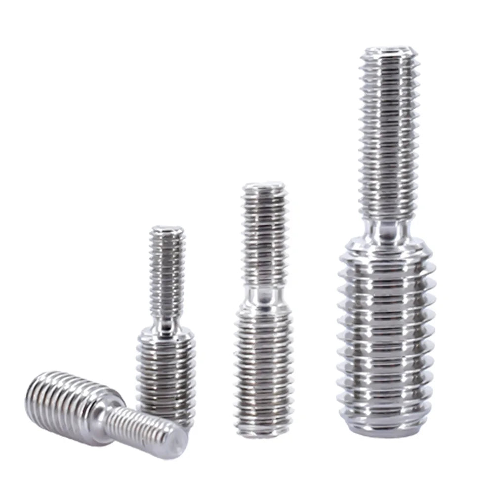 1-20pcs Doubleended Converter Reducing Bolt Stainless Steel Reducing Screws Camera Adapter Convert Erended Headless Bolts M3-M16