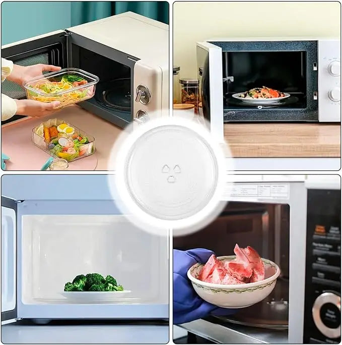 Diameter 24.5cm Microwave Oven Glass Plate For Galanz Midea Haier Etc. Microwave Oven