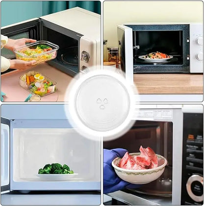 Diameter 24.5cm Microwave Oven Glass Plate For Galanz Midea Haier Etc. Microwave Oven