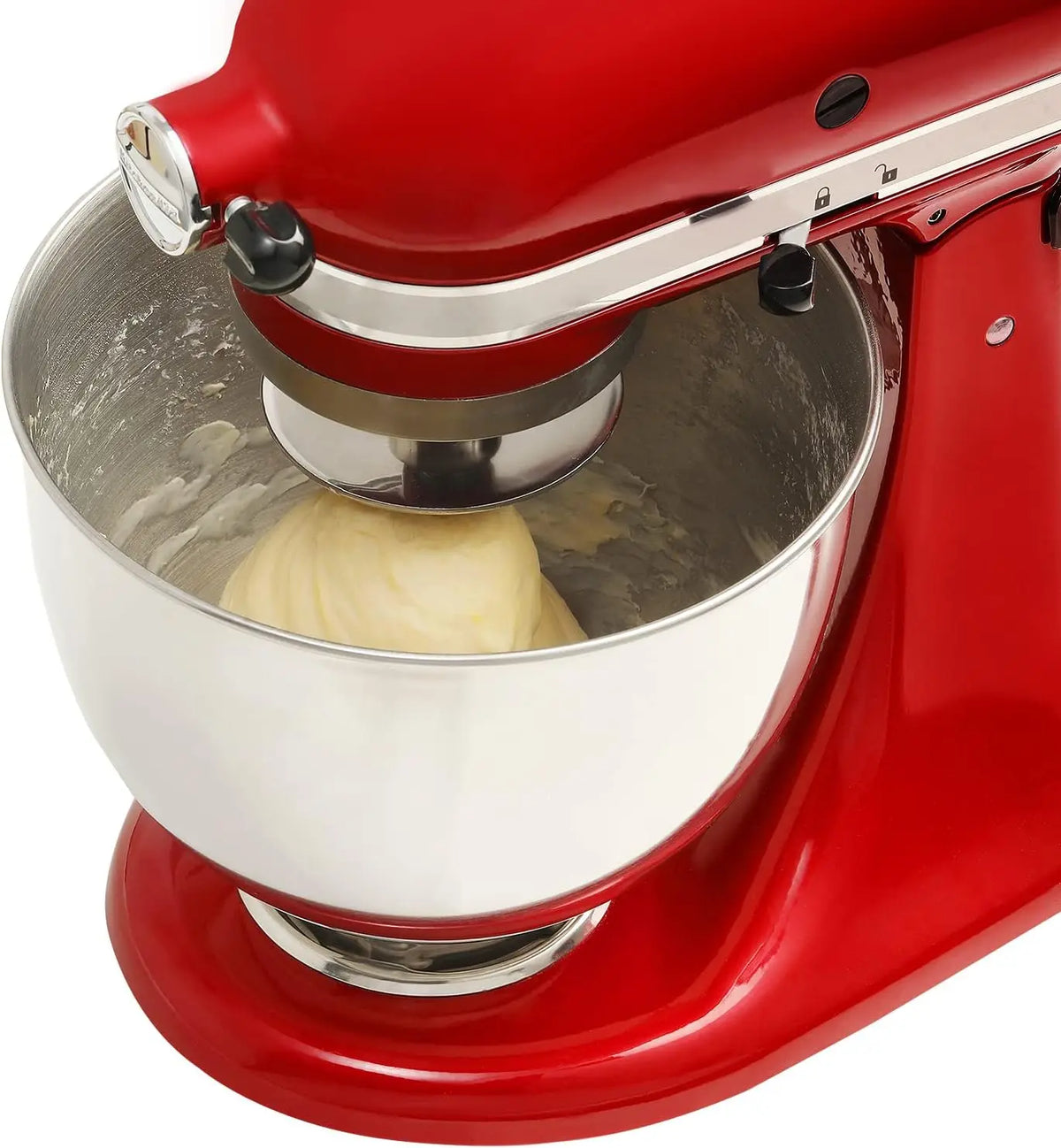 Stainless Steel Spiral Dough Hook Replacement for KitchenAid 4.5QT 5QT Bowl Tilt-Head Stand Mixers, Rustproof & Easy Clean