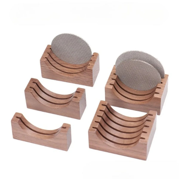 1PCS Italian Coffee Secondary Water Distribution Grid Storage Base, Rack for 51/53/58mm Sintered Filters