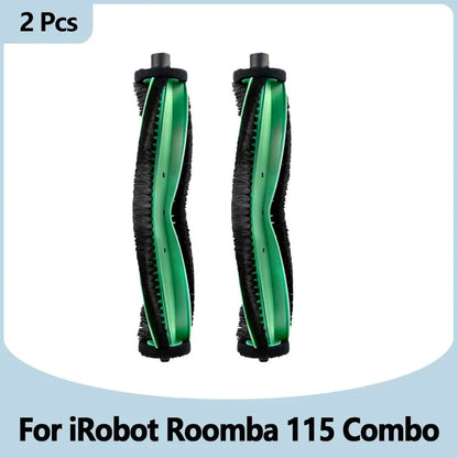 Compatible with IRobot Roomba 115 Combo/115 Combo+ Vacuum Cleaner Replacement Parts Main Roller Brush Side Brush Filter Mop Pad Dust Bag