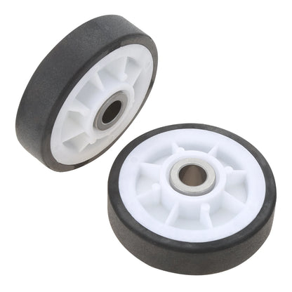 12001541 Dryer Drum Roller Kit 306508 Drum Bearing Kit WP63700340 Idler Pulley WP33002535 Drum Belt for Maytag Compatible with Kenmore Crosley