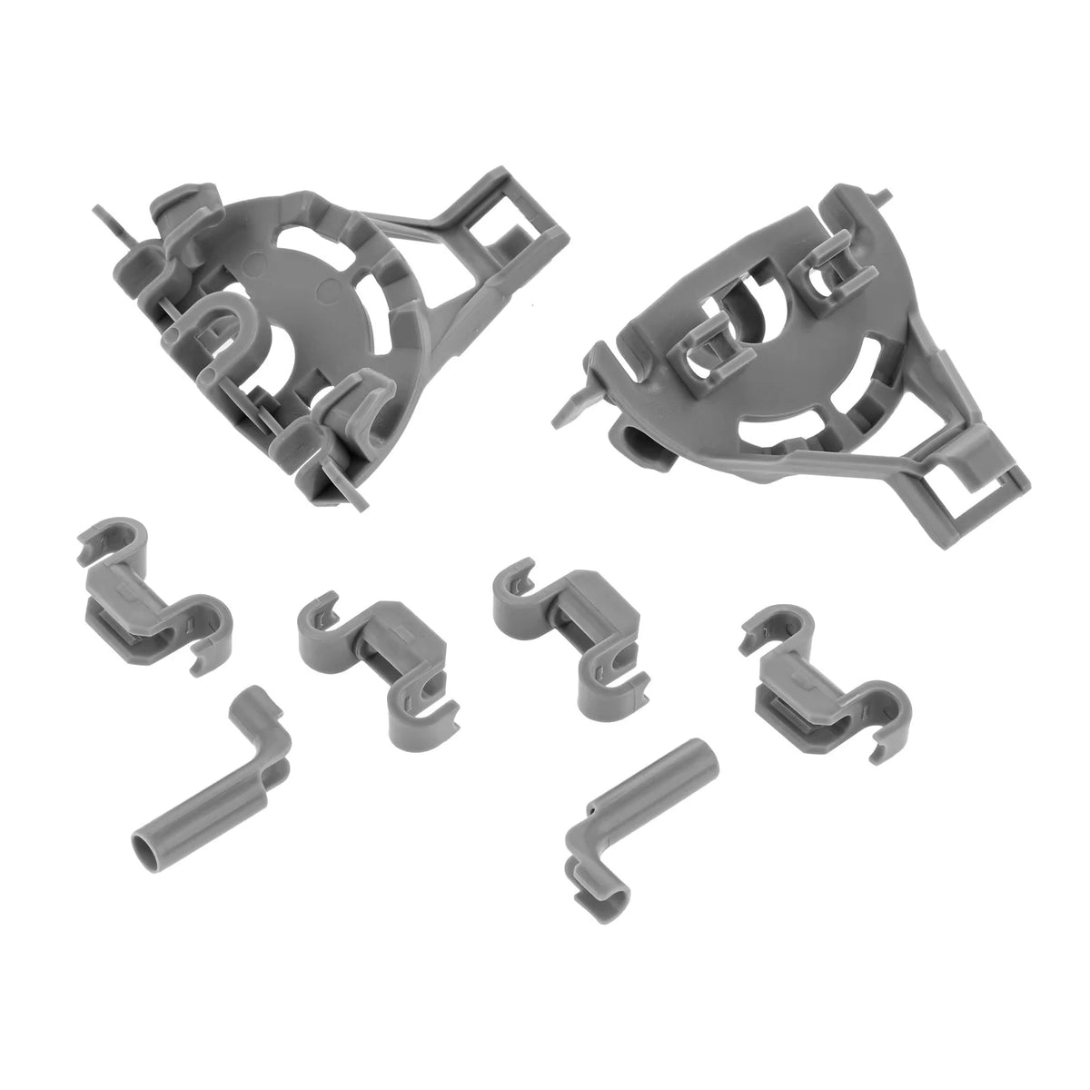 00428344 Dishwasher Bearing Lower Rack Flip Tine Clip Kit Compatible with Bos-ch Dishwashers Replaces 428344 00418499 00420199 1999096