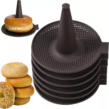 4/6pcs Cake Moulds Bread Donut Tool Donut Mold for Baking Donut Silicone Mold Pastry Molds for Bagel and Doughnut Cake Pans