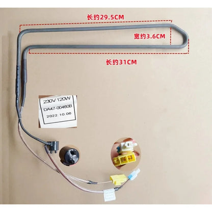 Replacement Refrigerator Defrost Heater — 230V Compatible with Samsung DA47-00460B
