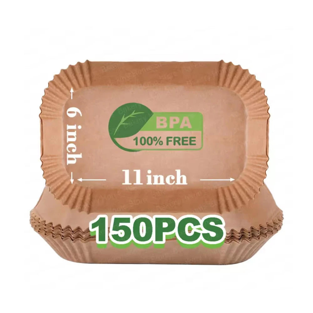 Large Air Fryer Disposable Liners For Ninja FG551 6-in-1 Grill Parchment Paper For Ninja Smart XL AirFryer Baking Accessories