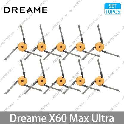 Dreame X60 Max Ultra Accessories Main Side Brush HEPA Filter Mop Cloths Dust Bag Vacuum Cleaner Replacement Spare Parts