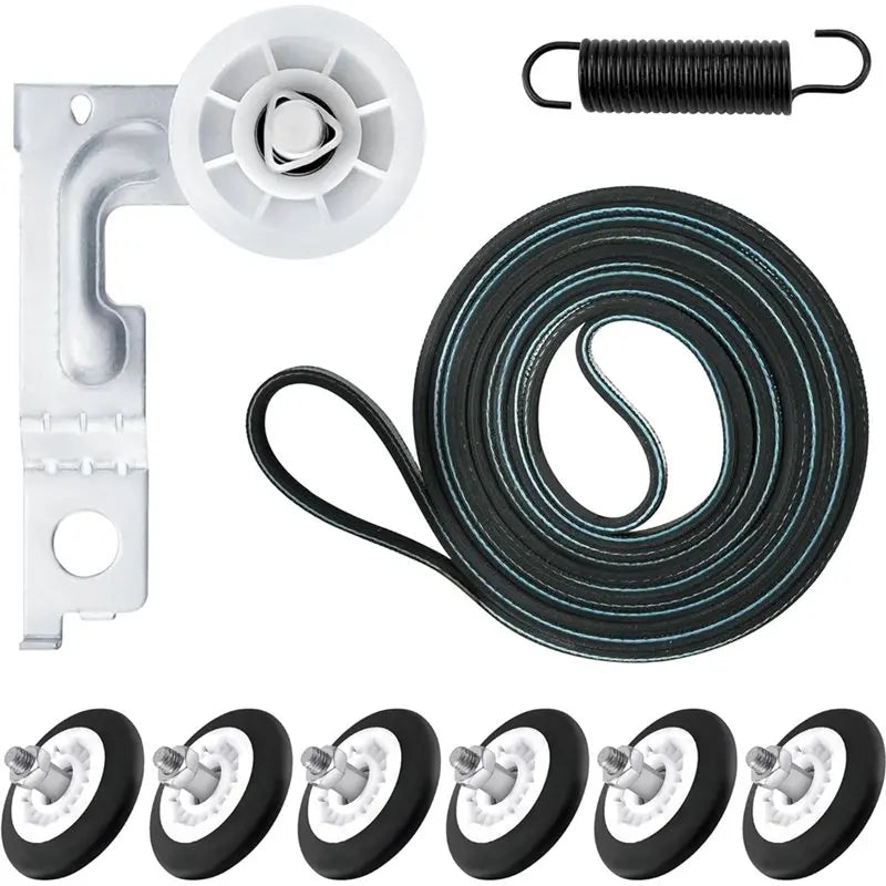 PromotionUpgraded DLEX3370V DLEX3370W DLEX7600KE DLEX3001W DLEX3570V DLGX7601KE DLGX7601WE Dryer Drum Roller Kit For Dryer