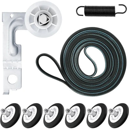 PromotionUpgraded DLEX3370V DLEX3370W DLEX7600KE DLEX3001W DLEX3570V DLGX7601KE DLGX7601WE Dryer Drum Roller Kit For Dryer