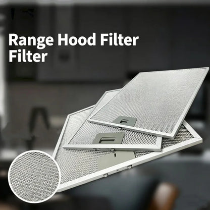 Range Hood Filter Cooker Hood Grease Leach Smoking Machine Grease Filter Screen Kitchen Metal Filter Network Replacement Parts