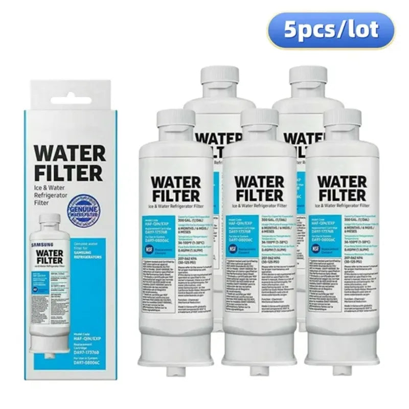 Replacement Refrigerator Water Filter Compatible with Samsung DA97-17376B / RF28R7351SG / DA97-08006C / RF23M8070SR / WS645A