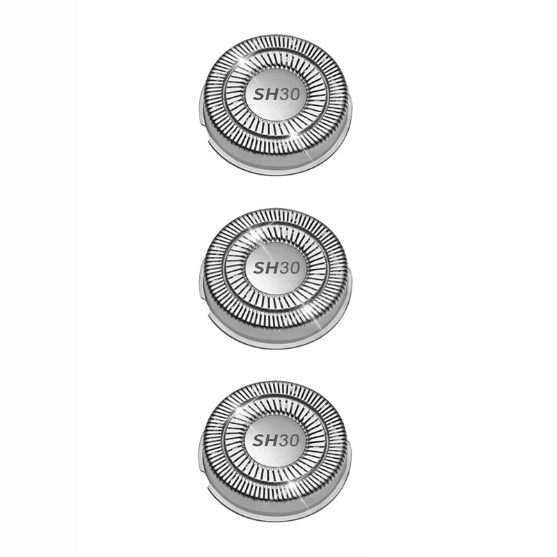 6pcs SH30 Replacement Heads Blade Compatible with Philips Norelco Series 3000 2000 1000 S5370 S5571 S5600 S5620 S7510 S5271 S5272 S6000