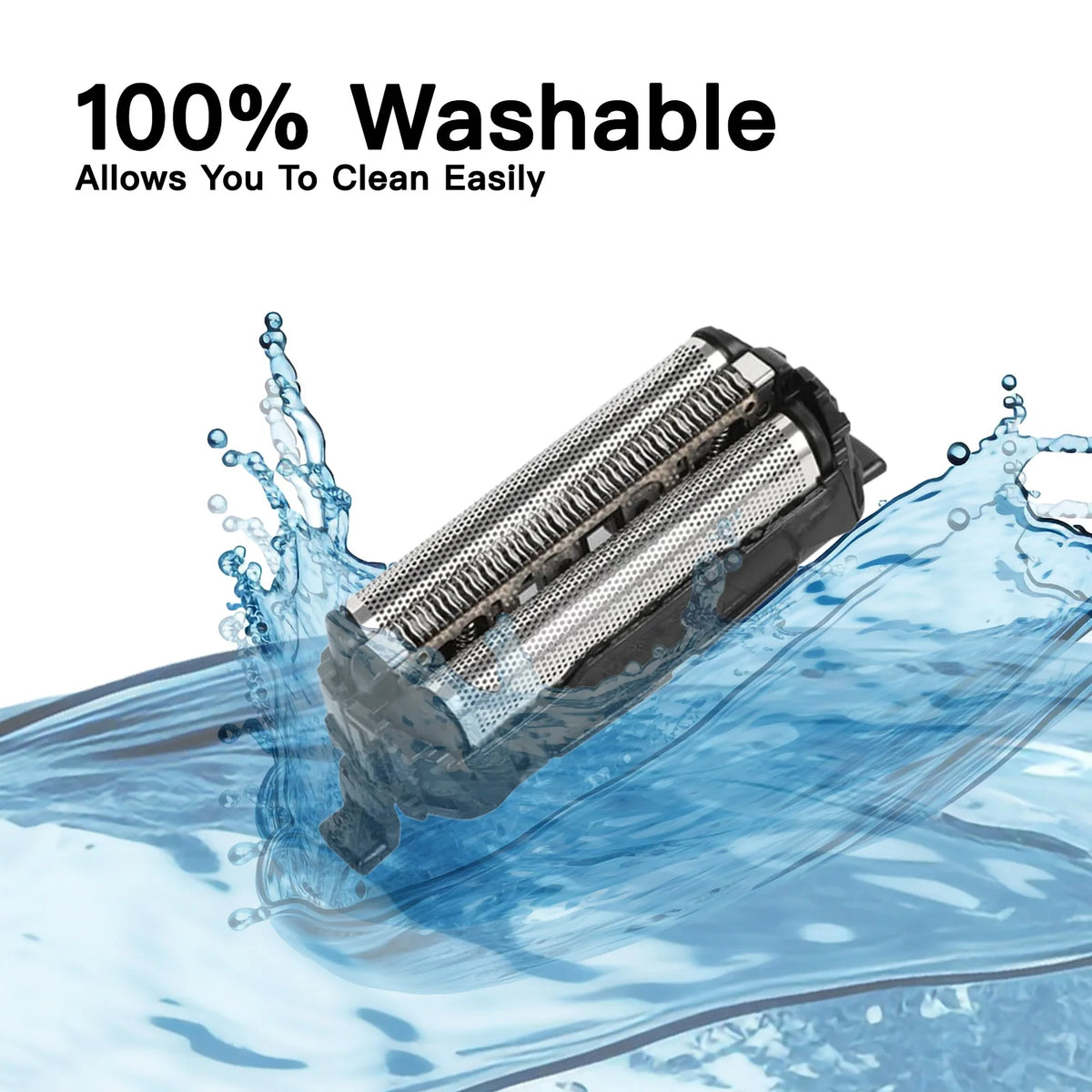 Electric Shaver Heads Compatible with Panasonic Shaver Replacement Foil and Blade Cutter Head for Panasonic ES-CST2Q,CST2S,ST21,CST2R