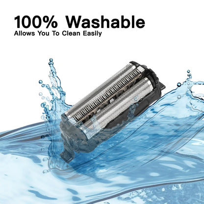 Electric Shaver Heads Compatible with Panasonic Shaver Replacement Foil and Blade Cutter Head for Panasonic ES-CST2Q,CST2S,ST21,CST2R