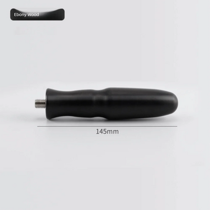 M10 Coffee Portafilter Handle Revolving Solid Wood Coffee Machine Handle Barista Tools for 51/53/58mm Filter Holder Handle