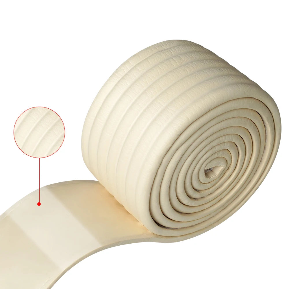 Winter Window Seal Strip 2m X 8cm High Elastic Insulation Tape Self-Adhesive Draft Stopper Cold Proof Door Gap Seal