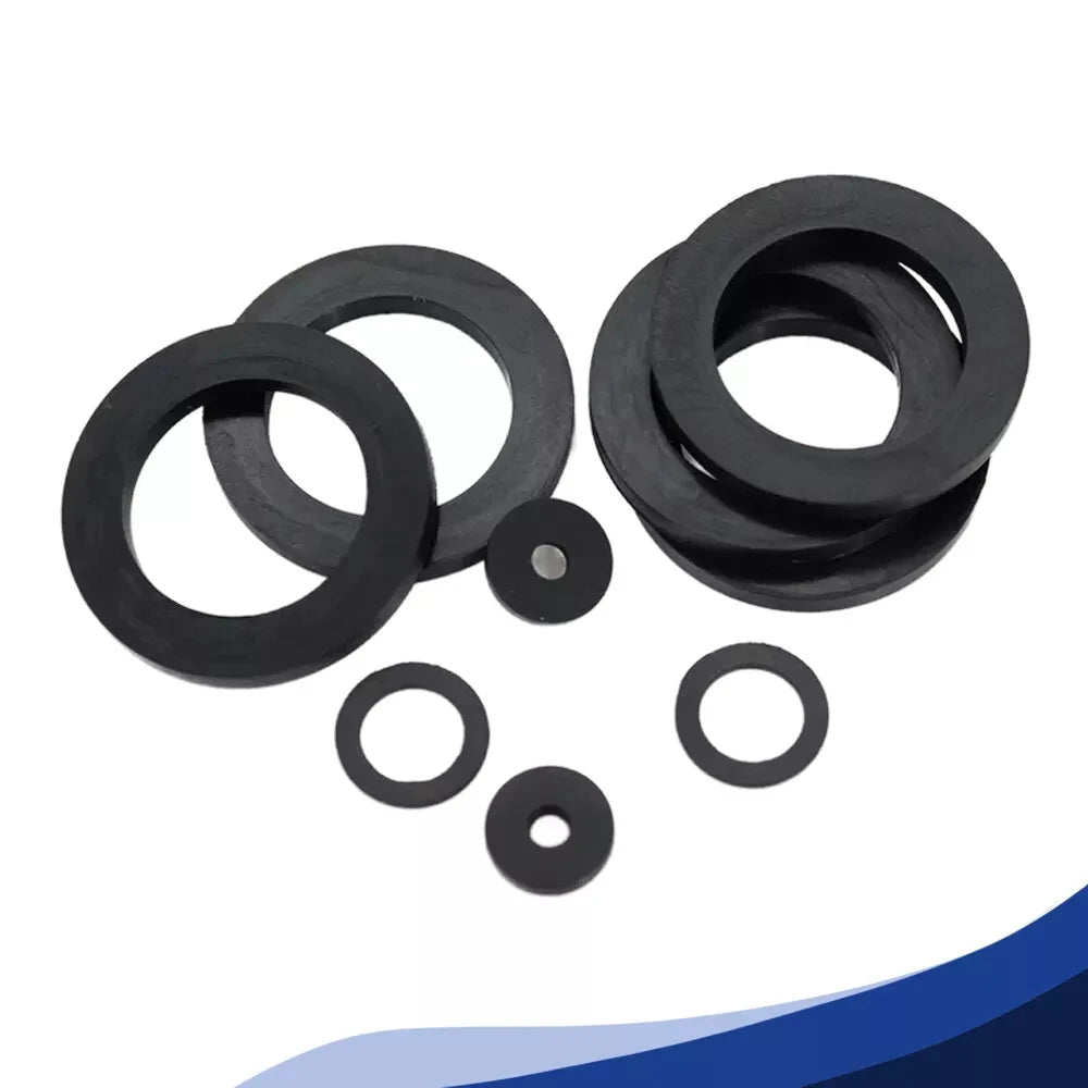 BSP NBR Rubber Washer 1/8" 1/4" 3/8" 1/2" 3/4"-2" Nitrile Hose Gasket Thick 1.4-3.5mm for Washing Machine Shower