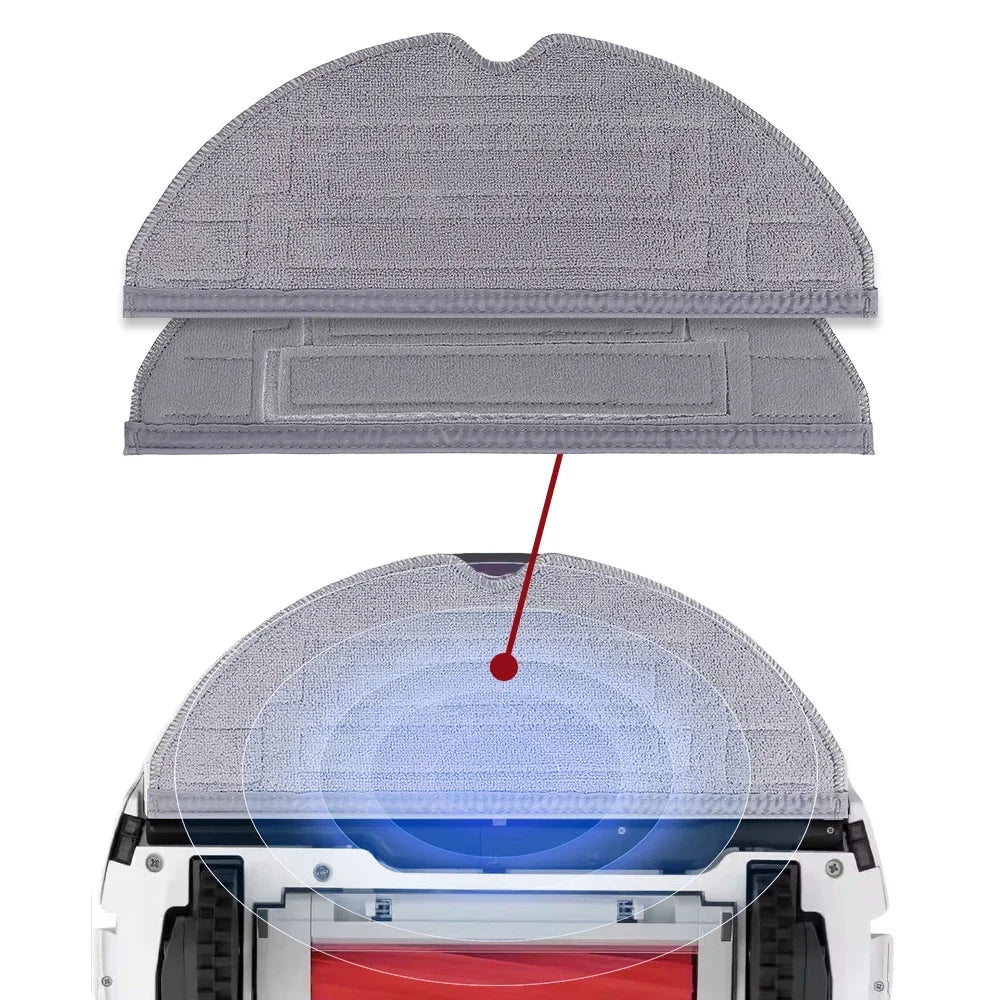 Compatible with Roborock S8 PLUS S8+ S8 Pro Ultra Robot Vacuum Cleaner HEPA Filter Roller Brush Side Brush Mop Pads Dust Bags Spare Parts