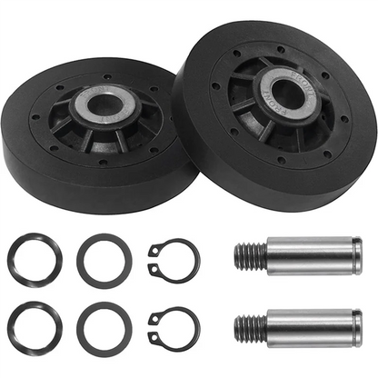 2X RB170002 Dryer Roller Kit, Dryer Drum Support Rollers,Dryer Roller Kit For Speed Queen Dryers AP5186795 PS12220620