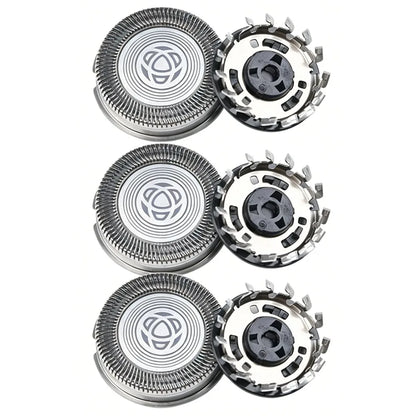 Replacement Shaver Heads Compatible with Philips S3000 Series - Fits S3101, S3102, S3103, S3201, S3202, S3203