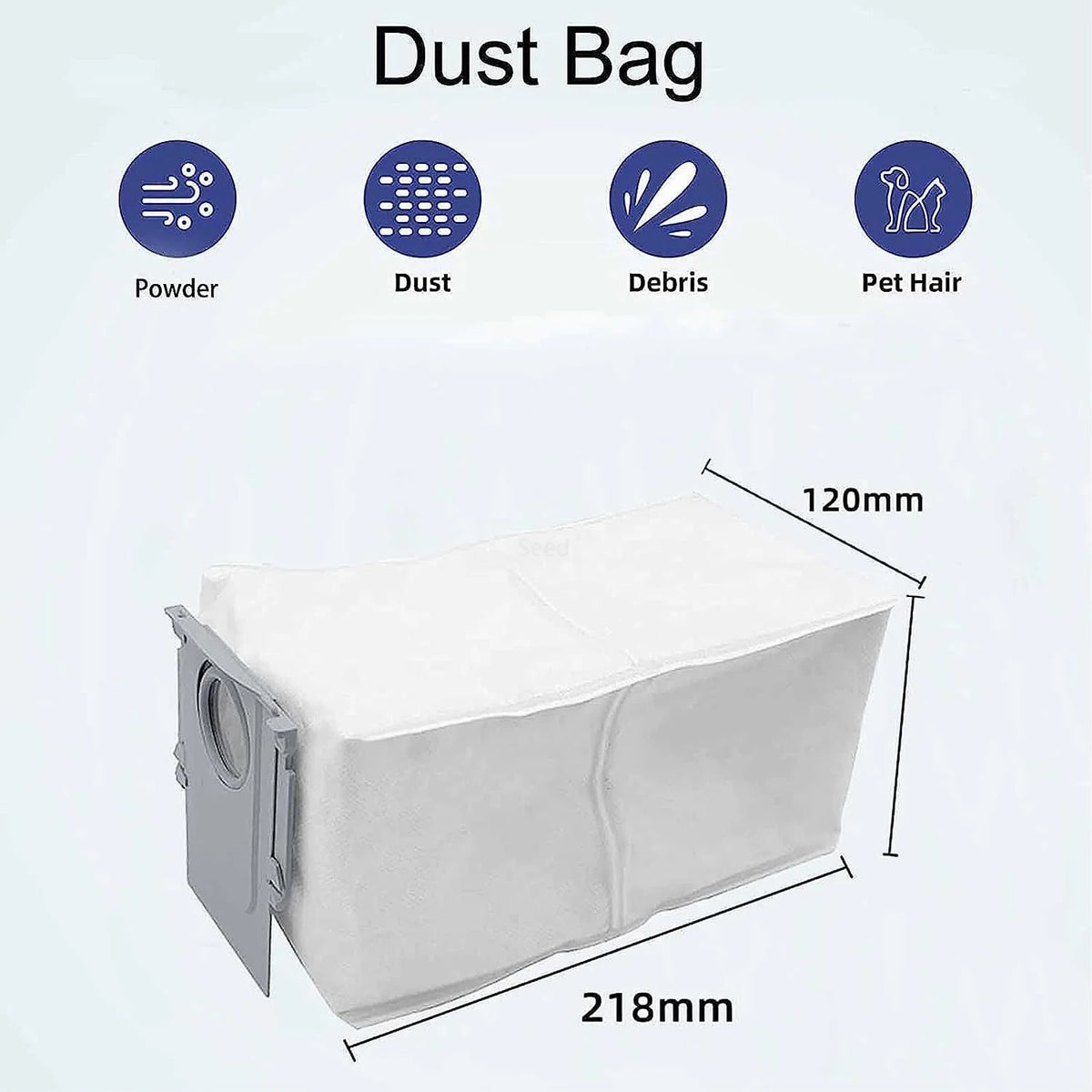 Compatible with Roborock Qrevo Curv Robot Vacuum Cleaner Accessories Main Roller Side Brush Hepa Filter Mop Cloth Dust Bag Parts Replacement