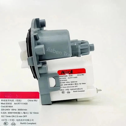 For Askoll 00180A 30008D Compatible with Samsung LG Drum Washing Machine Drain Pump