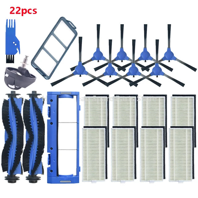 Roller Brush Pre-Filter Side Brush Parts For Eufy Robovac 11S 35C 15C 25C 30C Robot Vacuum Cleaner Accessories Wheel Brush Cover