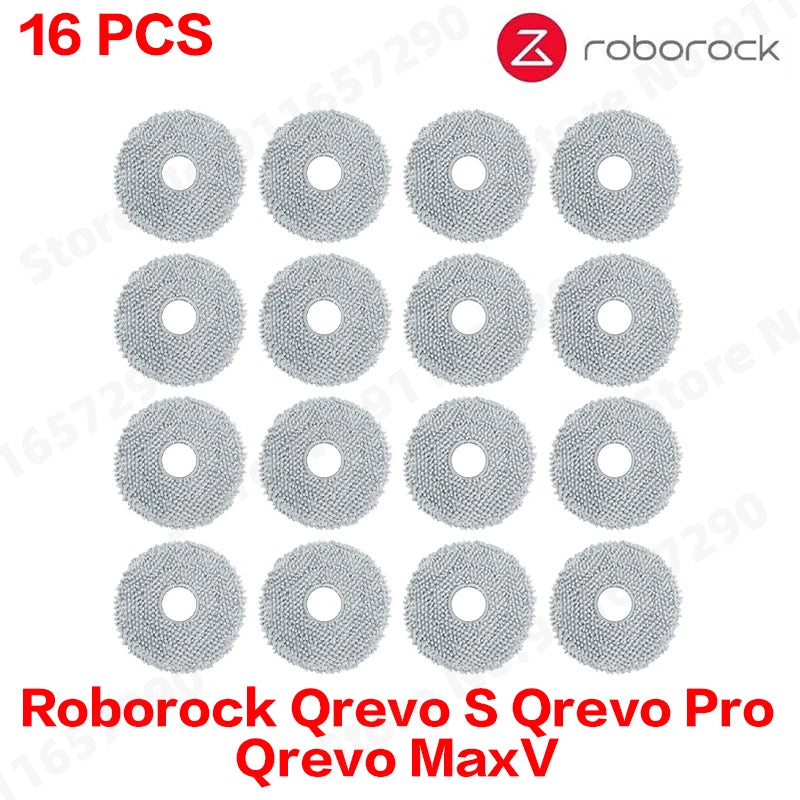 Compatible with Roborock Qrevo S Qrevo Pro Qrevo MaxV Robot Vacuum Parts Main Roller Side Brush Hepa Filter Mop Pad Cloth Dust Bag Accessories