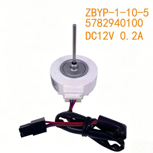 Replacement Refrigerator Fan Motor — DC12V Compatible with Midea ZBYP-1-10-5 / 5782940100