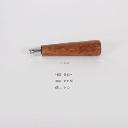 Coffee Solid Wooden Handle M10, Filter Holder Espresso Coffee Machine Tools Accessories For Barista Home