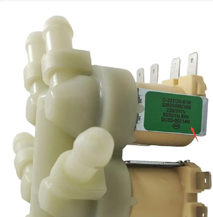 Compatible with Samsung Washing Machine Parts inlet solenoid valve DC62-00214N wd806u2gasd gagd 90k6410ow