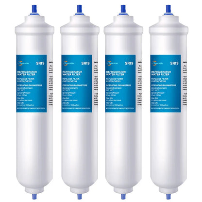 Inline Refrigerator Water Filter Compatible with Samsung / Whirlpool / GE HAFEX / DA29-10105J