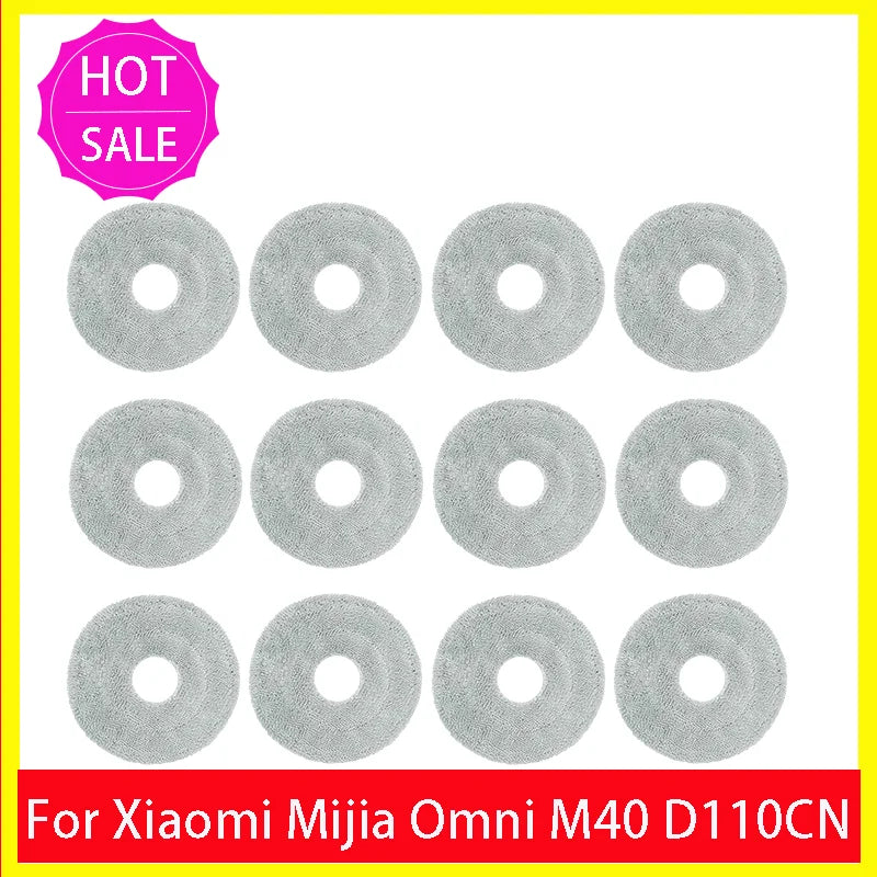 For ( Compatible with Xiaomi Mijia M40 ) D110CN Vacuum Parts Main Tricut Roller Side Brush Hepa Filter Mop Cloth Dust Bag Accessories