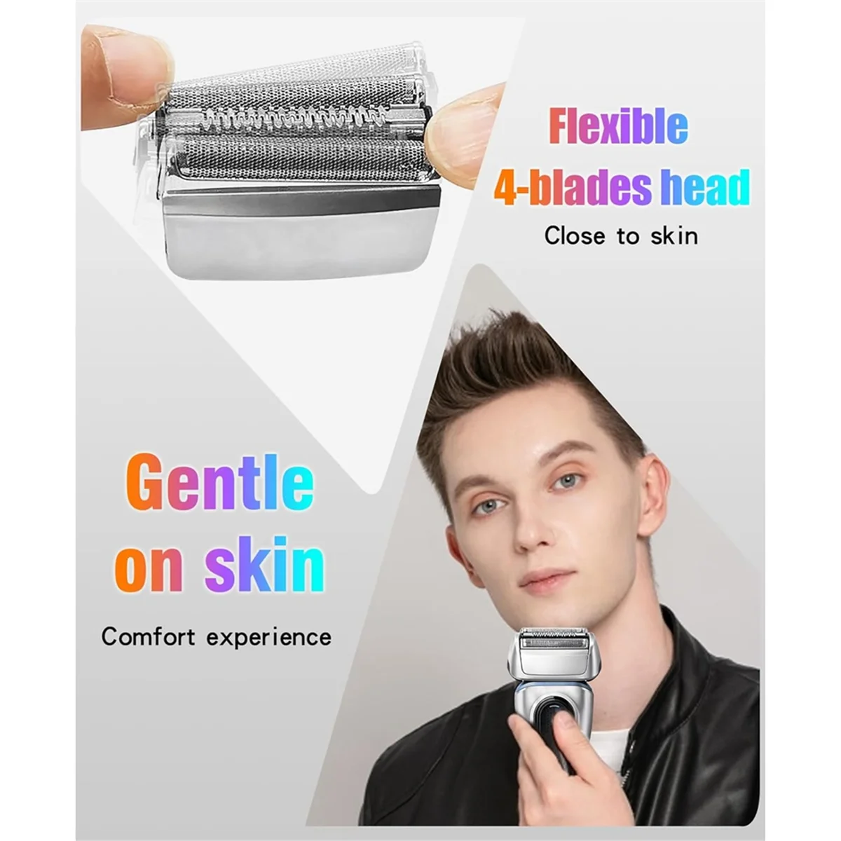 83M Replacement Shaver Head Compatible with Braun Series 8