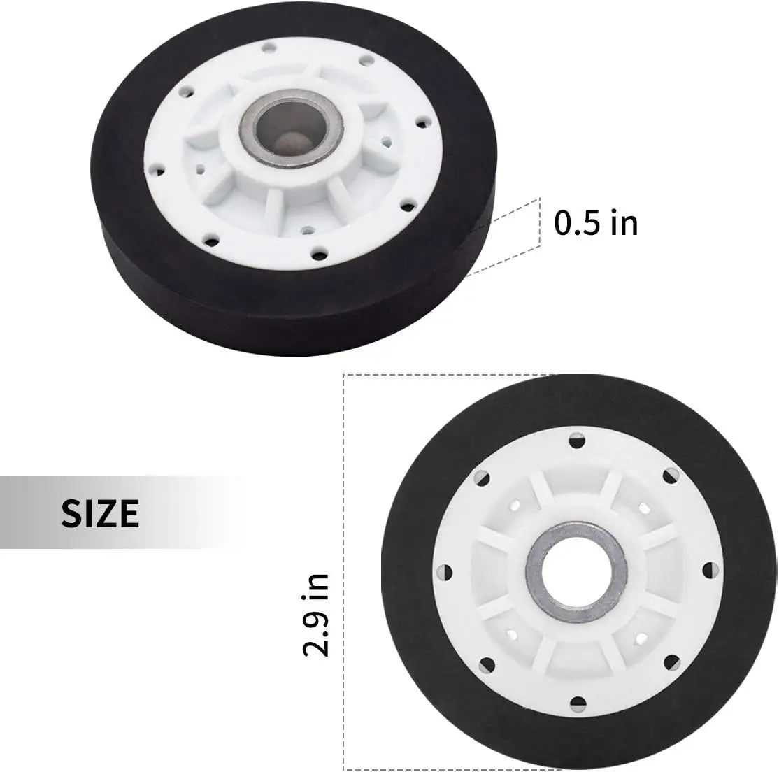 40111201 37001042 Y54414 Dryer Repair Kit Belt Rollers Idler Pulley For many Amana, Maytag, Speed Queen