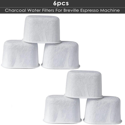 Charcoal Water Filters Compatible with Breville BWF100 — 6 / 12 / 18 Pack