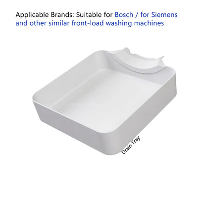 Washing Machine Drain Tray Drain Funnel Water Catch Tray Drainage Tray Washer Filter Cleaning Water Collector Prevent
