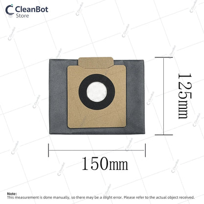 Accessories Compatible with Eufy X10 Pro Omni Robot Vacuum Dust Bag Hepa Filter Roller Side Brush Mop Cloth