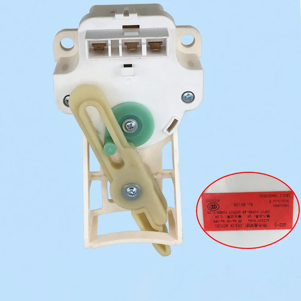 1 PCS Washing Machine Solenoid Valve Drain Valve Actuator QE2-3 64500662 Drain Motor AC220V for L G Washing Machine Parts