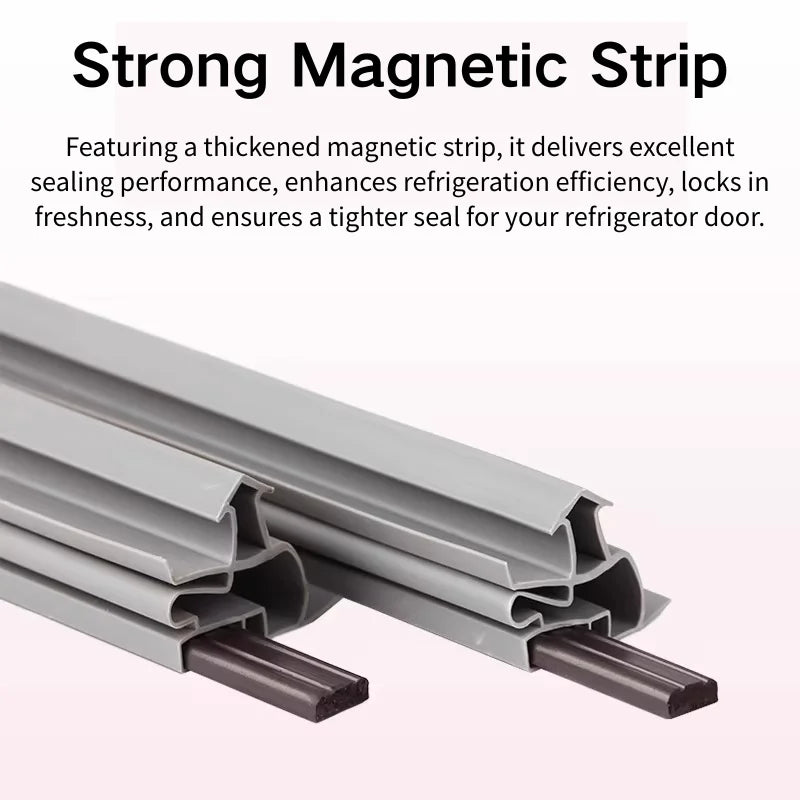 Refrigerator Door Seal — 6m Magnetic — Custom Size