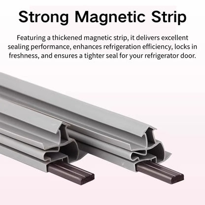 Refrigerator Door Seal — 2m — Rubber Magnetic — Custom Size