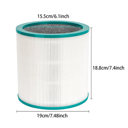 Replacement Filter for Dyson TP01 TP02 TP03 AM11 BP01 Air Purifier,Used for Dyson Fan Pure Cold Chain Tower Purifier 968126-03