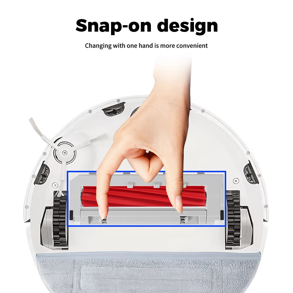 Main Roller Brush Cover Compatible with Roborock T7S/T7S Plus/S70/S75/S7/S7Max /S7 MAXV Ultra/G10/G10S/G10S PRO Robor Vacuum Accessories