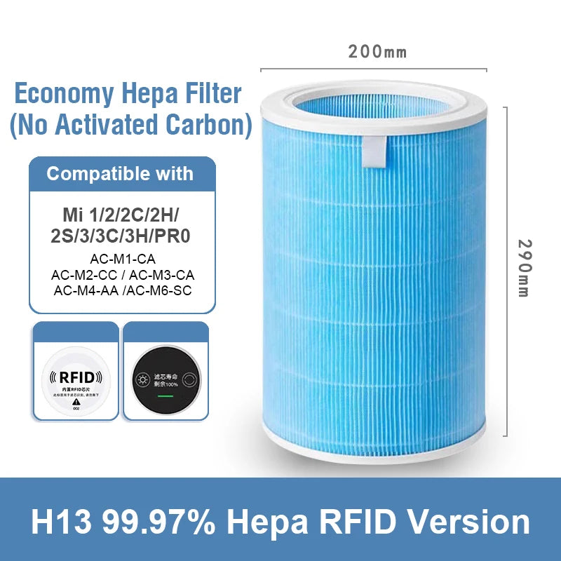 Compatible with Xiaomi Filter M8R-FLH Activated Carbon Filter for Xiaomi Air Purifier 2S/2C/2H/3C/3H/Pro Xiaomi Air Purifier 2S Filter