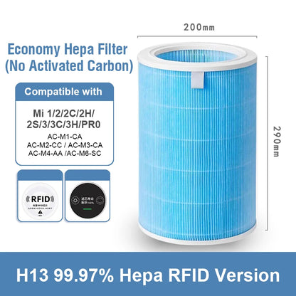Compatible with Xiaomi Filter M8R-FLH Activated Carbon Filter for Xiaomi Air Purifier 2S/2C/2H/3C/3H/Pro Xiaomi Air Purifier 2S Filter