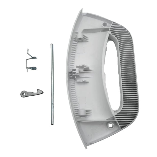 C00507932 White Door Handle Kit Compatible with Hotpoint Indesit C00285747 C00287785, 482000088470, 482000023243, J00339996