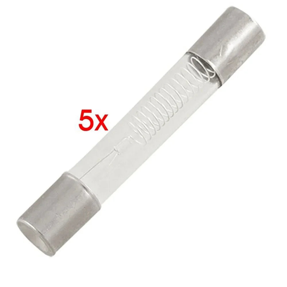 Oven Fuse 5Pcs 6x40mm High Voltage Microwave Accessories Oven Fuse Microwave Oven Replacement Parts