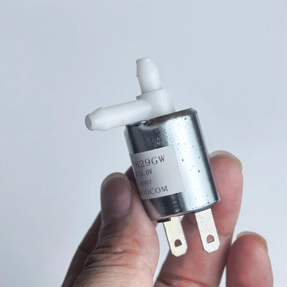 SKOOCOM SC0829GW DC 24V Small Electric Solenoid Valve Normally Closed Liquid Water Valve for Coffee Machine/water Dispenser